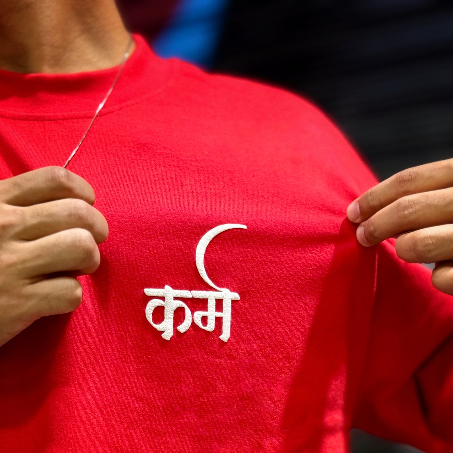 Karma Om Unisex Oversized Tee