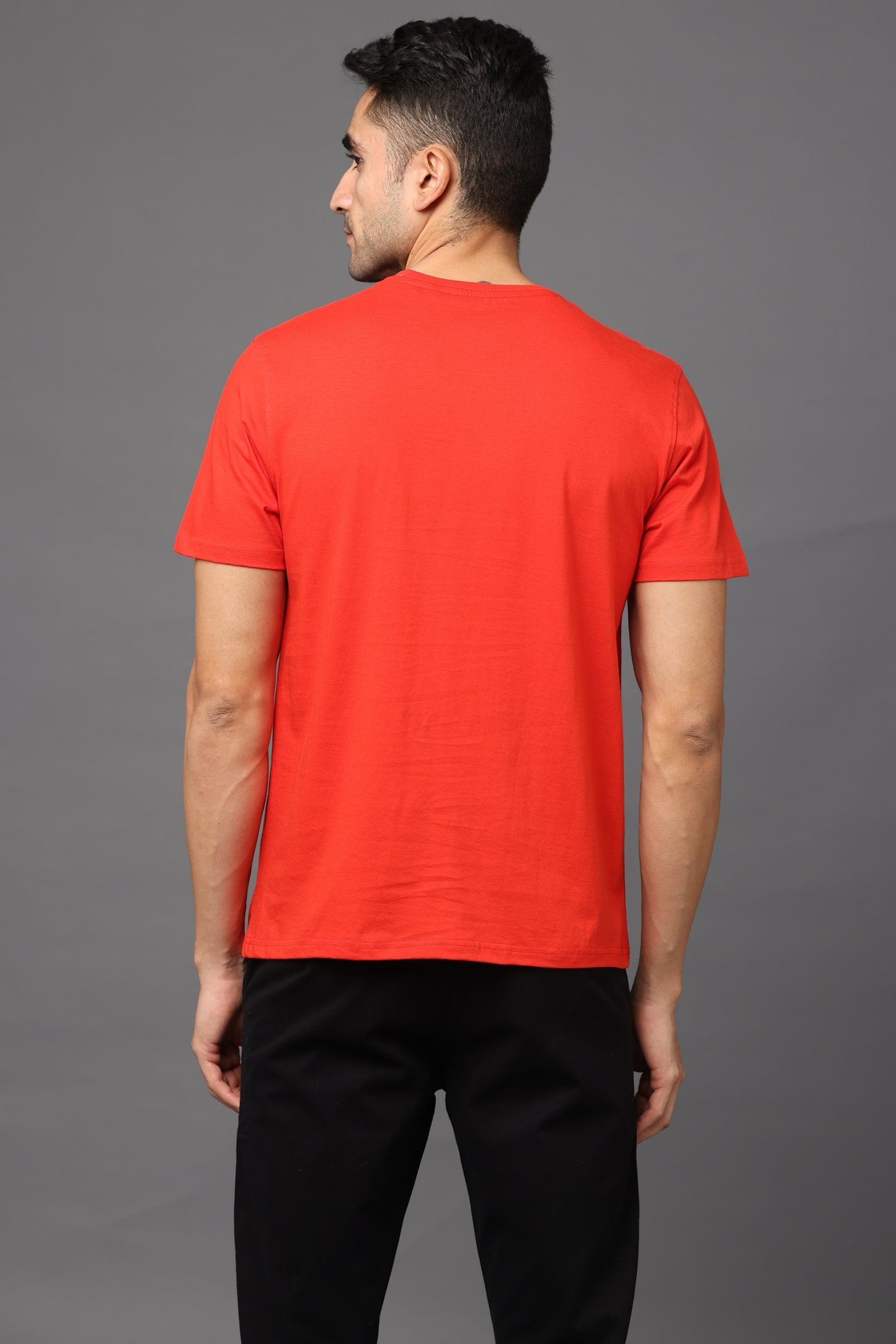 Irsya Premium Crew Neck Unisex Tshirt - Scarlet Red